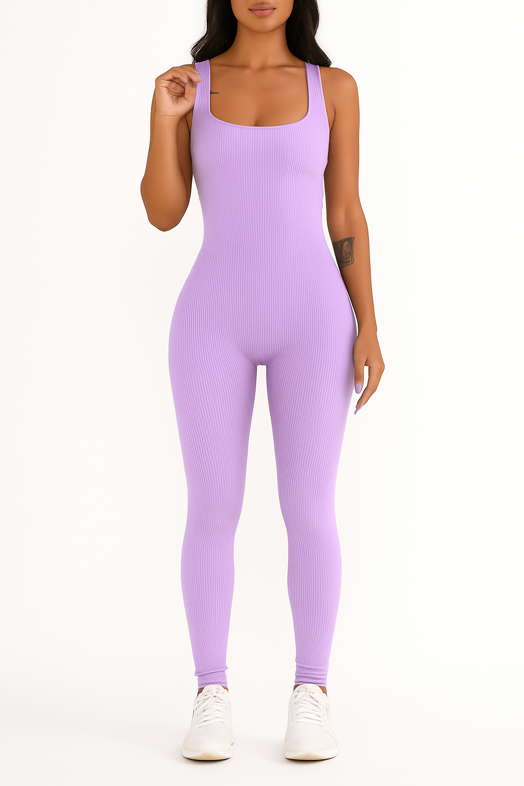 ContourFit Ribbed Jumpsuit